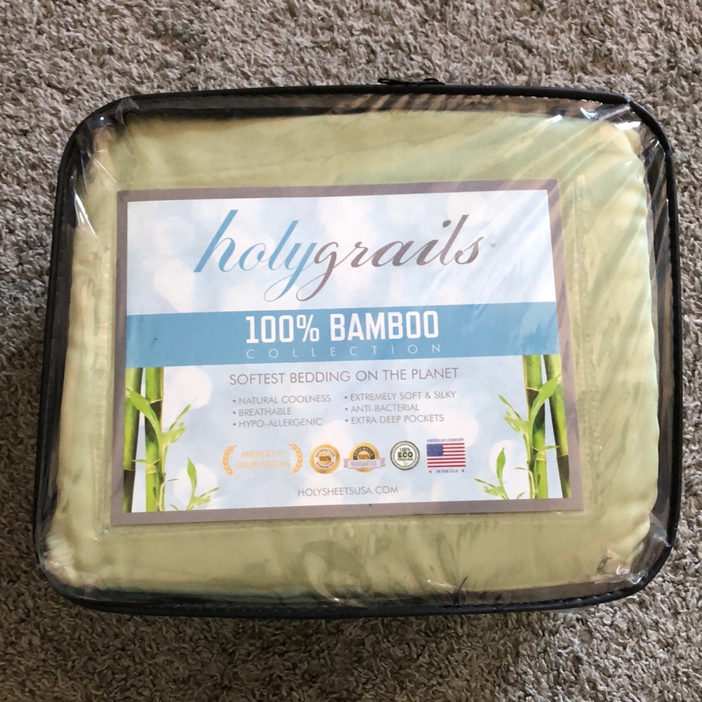 100% Bamboo King Sheets Set